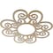 Ekena Millwork Cohen Wood Fretwork Pierced Ceiling Medallion, Birch, 40"OD x 13 5/8"ID x 1/4"T CMWP40X40X0250COBI - alternate 2